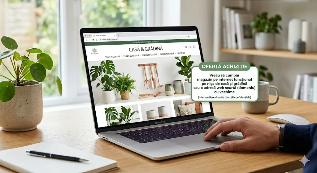 TEST!Cumpăr magazin online pe nișa casă